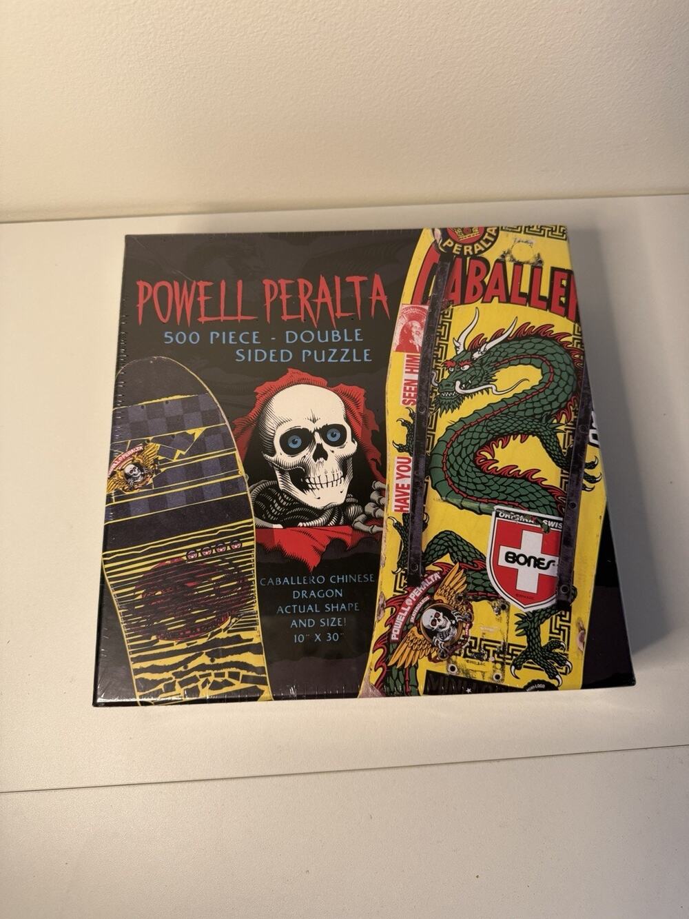 Powell Peralta - Double Sided Jigsaw Puzzle Caballero Chinese Dragon NEW SEALED